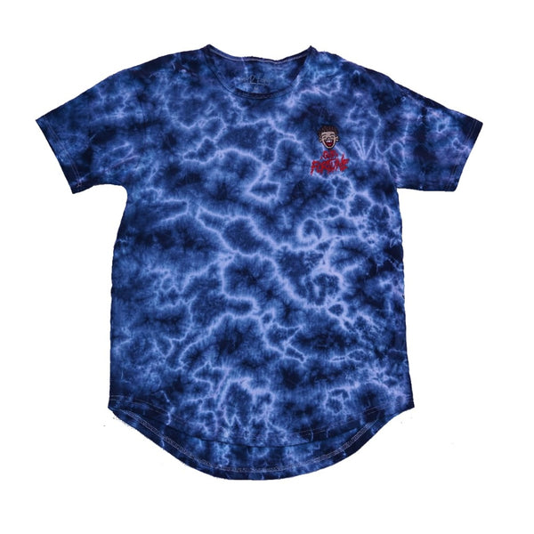 GÜD Blue Tie-Dye Extended Shirt